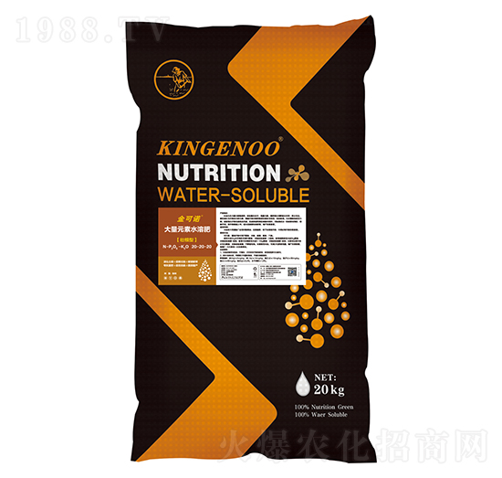 壯根型大量元素水溶肥料20-20-20-金可諾