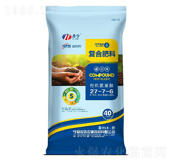 啟寧有機(jī)氨基酸復(fù)合肥料27-7-6-農(nóng)聯(lián)農(nóng)業(yè)