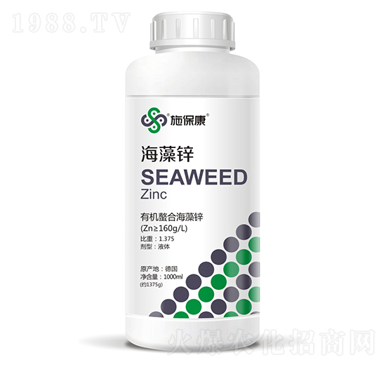 有機(jī)螯合海藻肥-海藻鋅-施?？? style=