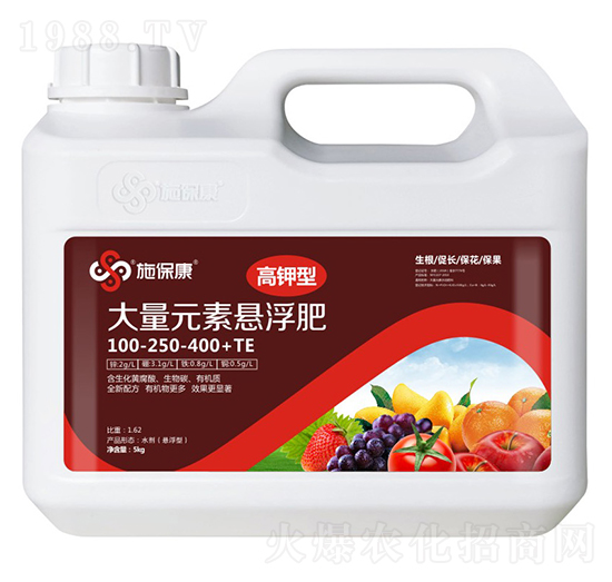 高鉀型大量元素懸浮肥100-250-400+TE-施?？? style=