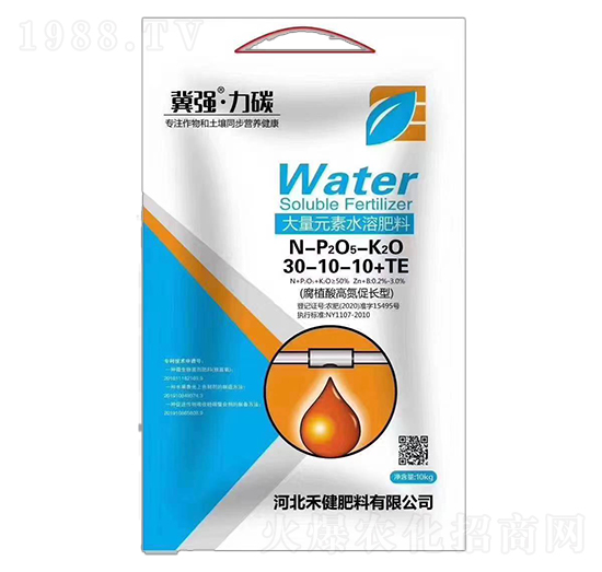 ��ֲ��ߵ����L(zh��ng)�ʹ���Ԫ��ˮ�ܷ���30-10-10+TE-����(qi��ng)����̼-�̽�����