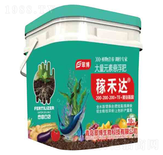 大量元素懸浮肥200-200-200+TE-稼禾達-翠博生物