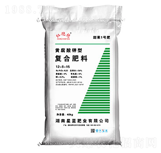 黃腐酸鉀熊復合肥料12-8-15-紅艷艷-星藍肥業(yè)