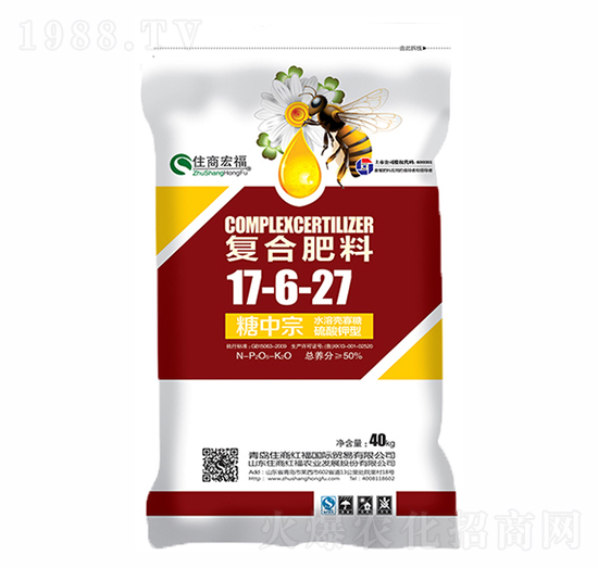 復(fù)合肥料17-6-27-糖代宗-住商國際
