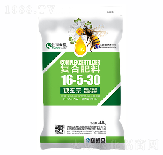 復合肥料16-5-30-糖代宗-住商國際