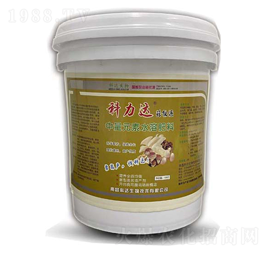 中量元素水溶肥料-科力達(dá)·菇能源-科達(dá)生物