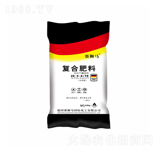 40kg大田型復(fù)合肥料28-5-8+TE-賽獅馬-凱美佳肥業(yè)