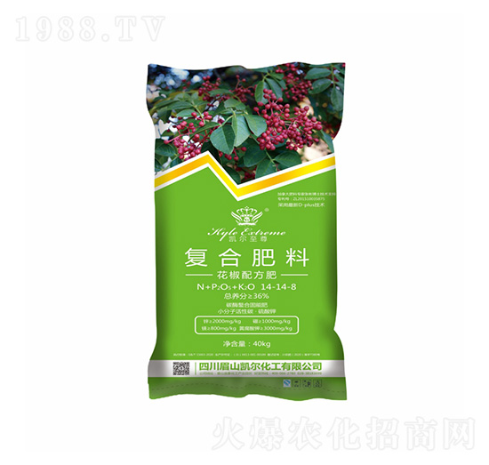 花椒配方復(fù)合肥料14-14-8-凱美佳肥業(yè)