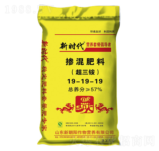 小麥摻混肥料19-19-19-新時(shí)代-新朝陽