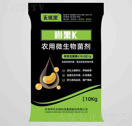 膨果K農(nóng)用微生物菌劑-無(wú)憂果-坤禾生物