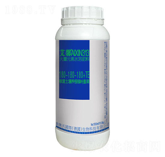 大量元素水溶肥料180-180-180+TE-艾馨-金波爾