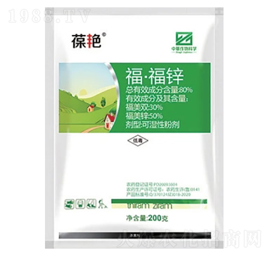 80%?！じｄ\可濕性粉劑（WP）-葆艷-中基作物科學(xué)