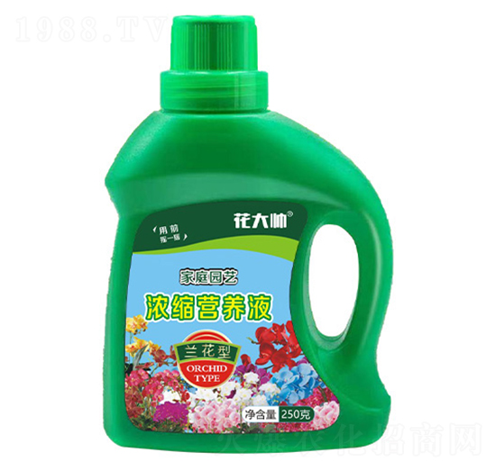 蘭花型家庭園藝濃縮營養(yǎng)液-花大帥-綠沃肥業(yè)