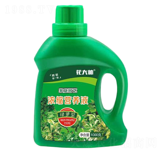 綠蘿型家庭園藝濃縮營(yíng)養(yǎng)液-花大帥-綠沃肥業(yè)