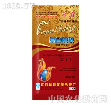 農(nóng)霸復(fù)合肥料含硫控失型27-6-7