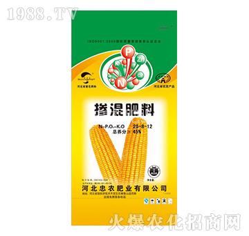 摻混肥料25-8-12-忠農(nóng)肥業(yè)