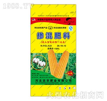 摻混肥料28-10-12-傻瓜智能控釋一炮轟-忠農(nóng)肥業(yè)