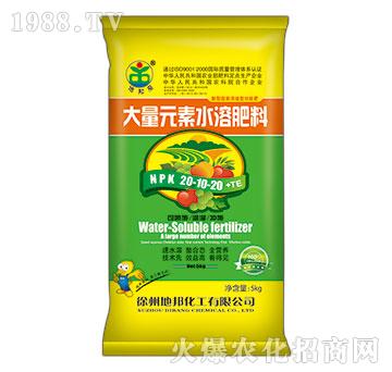 大量元素水溶肥20-10-20+TE-地邦泉