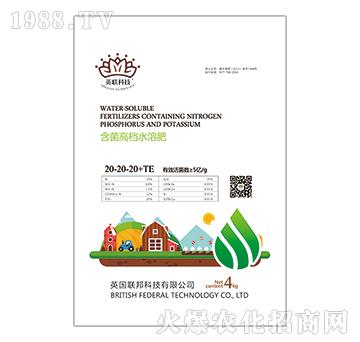 含菌高檔水溶肥13-4-43+TE-英聯(lián)科技-地邦泉