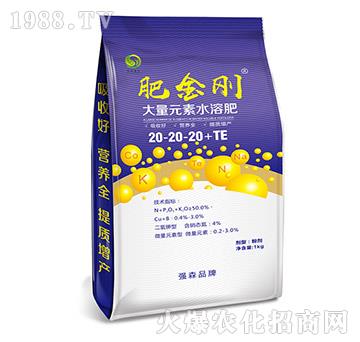 大量元素水溶肥20-20-20+TE-肥金剛-強(qiáng)森農(nóng)科