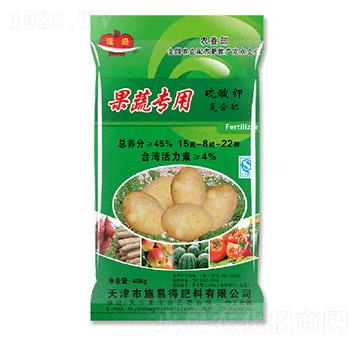 果蔬專用硫酸鉀復合肥15-8-22-隆盛-施易得
