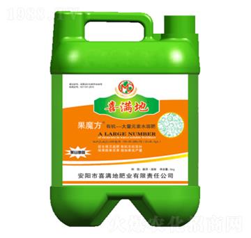 有機大量元素水溶肥-果魔方-喜滿地