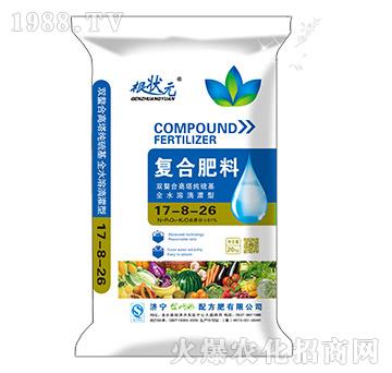 全水溶滴灌型復(fù)合肥料17-8-26-根狀元-金網(wǎng)聯(lián)