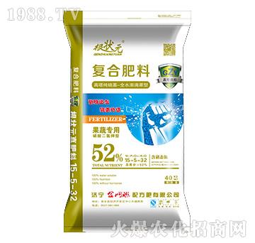 全水溶滴灌型復(fù)合肥料15-5-32-根狀元-金網(wǎng)聯(lián)