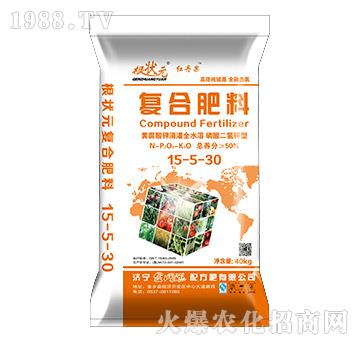 40kg黃腐酸鉀滴灌全水溶型復(fù)合肥料15-5-30-根狀元-金網(wǎng)聯(lián)