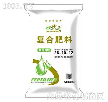 脲甲醛工藝長(zhǎng)效緩釋加鋅型復(fù)合肥料26-10-12-根狀元-金網(wǎng)聯(lián)