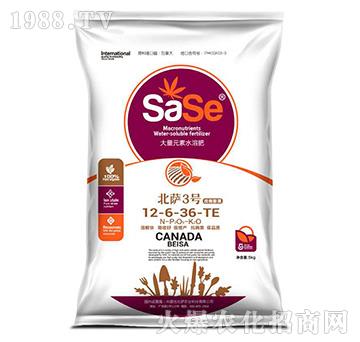 大量元素水溶肥料12-6-36+TE-北薩3號(hào)