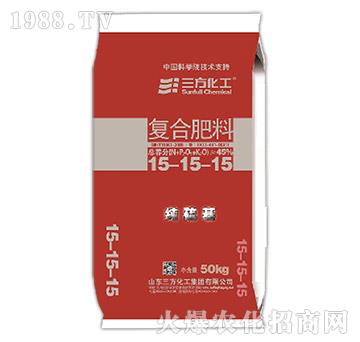 氨化純硫基復(fù)合肥料15-15-15-三方化工