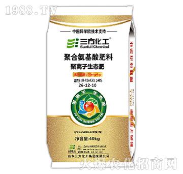 聚合氨基酸肥料-聚離子生態(tài)肥26-12-10-三方化工