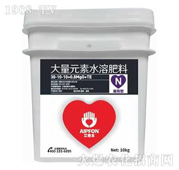 高氮型大量元素水溶肥30-10-10+0.8MgO+TE-艾普豐