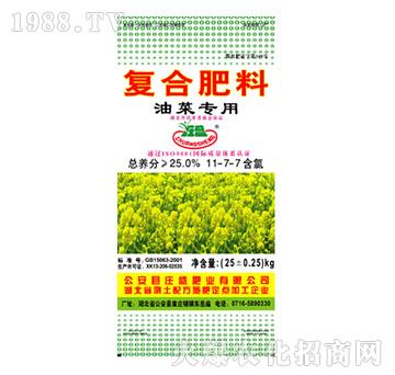 油菜專用復(fù)合肥料11-7-7-莊盛肥業(yè)