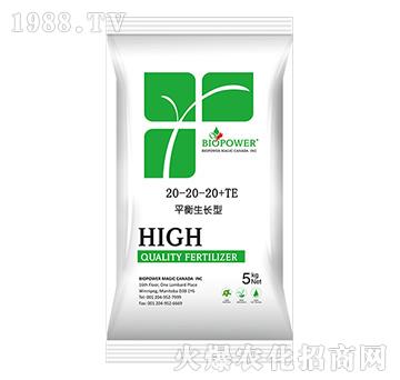 大量元素水溶肥料20-20-20+TE-倍普威