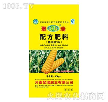 鋅腐酸摻混肥料30-5-5-聚瑞肥業(yè)
