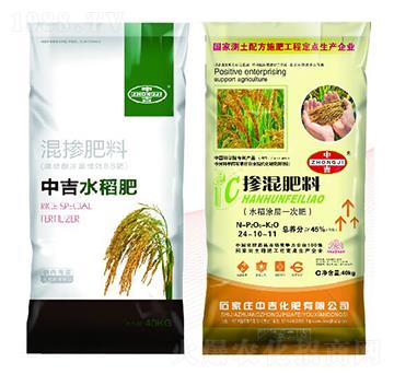 水稻專用摻混肥料24-10-11-中吉化肥