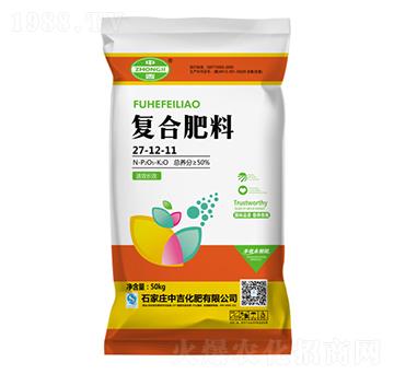 50KG復(fù)合肥料27-12-11-中吉化肥