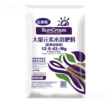 ����Ԫ��ˮ�ܷ�12-0-43+Mg-�о��S��