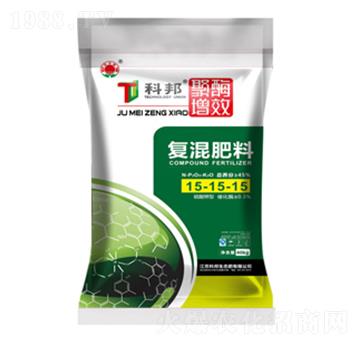 40kg硫基復(fù)混肥料15-15-15-聚酶增效-科邦