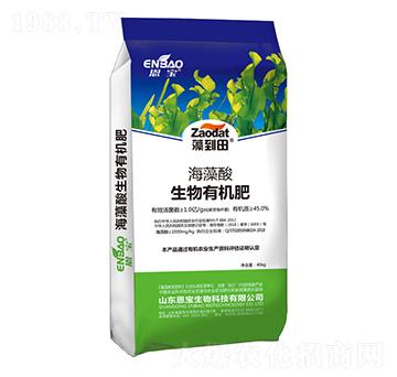 海藻酸生物有機(jī)肥（粉劑）-藻到田-恩寶