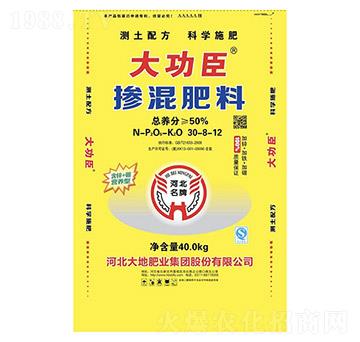 摻混肥料30-8-12-大功臣-大地肥業(yè)