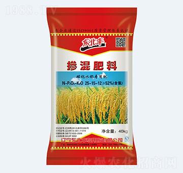 磁化水稻專用摻混肥料25-15-12-東北豐