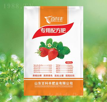 草莓專(zhuān)用配方肥-百科豐