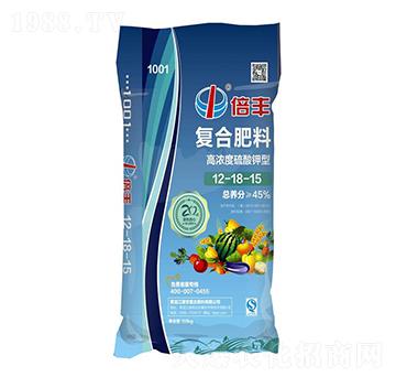 50kg高濃度硫酸鉀型復(fù)合肥料12-18-15-倍豐-愛農(nóng)