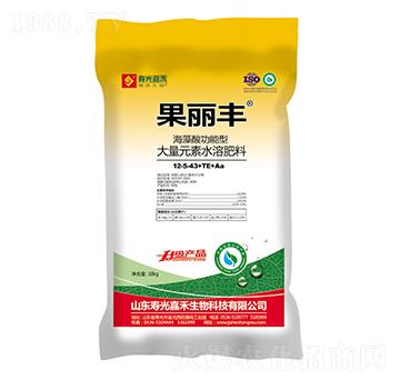 海藻酸功能型大量元素水溶肥料12-5-43+TE+Aa-果麗豐-壽光嘉禾