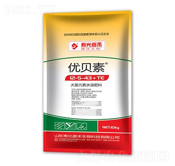 大量元素水溶肥料12-5-43+TE-優(yōu)貝素-壽光嘉禾
