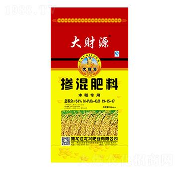 水稻專用摻混肥料19-15-17-大財(cái)源-龍興肥業(yè)