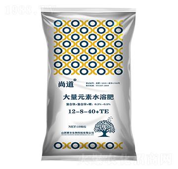 大量元素水溶肥12-8-40+TE-尚道-攀豐生物